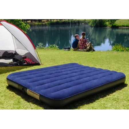 Materasso Gonfiabile Letto Campeggio Materassino Matrimoniale Lettino Mare