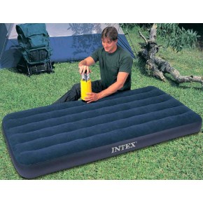 Materasso Letto da Campeggio Materassino Singolo Lettino Gonfiabile Mare 2