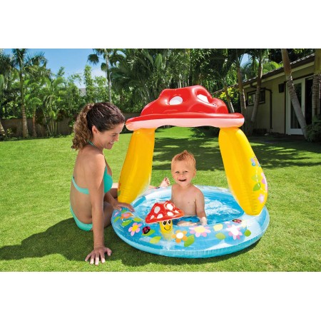 Piscina Gonfiabile per Bambini Fungo Intex Esterno Parco Giochi Acquatico