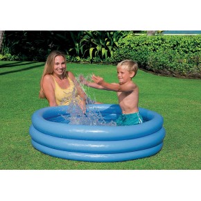 Piscina Gonfiabile per Bambini Blu da Esterno Giardino Gioco Bimbi Estate 2