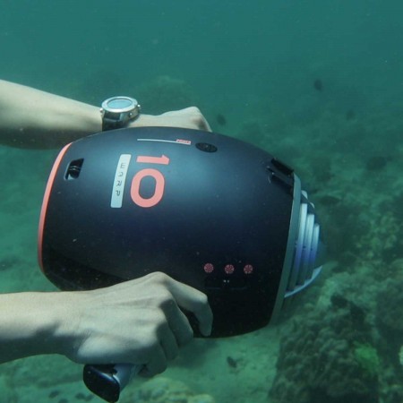 Acqua Scooter Subacqueo Seascooter a Batteria Portatile per Immersioni