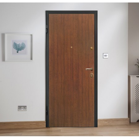 Porta Blindata con Pannello Bianco per Esterno Moderno Rose