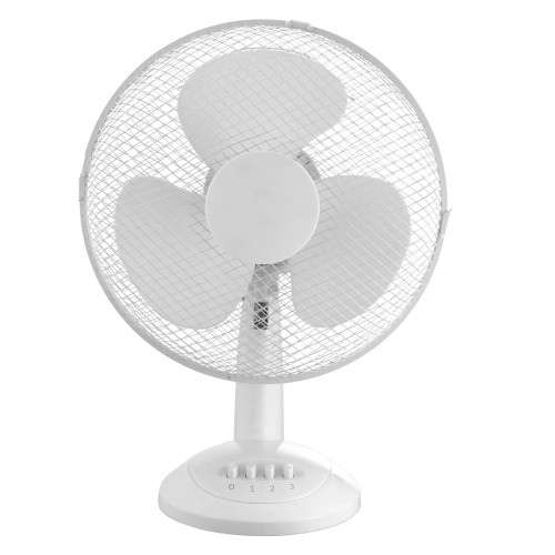 Ventilatore 3 Velocità e Oscillazione Orizzontale da Tavolo 40cm
