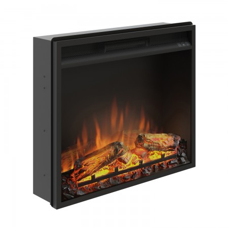 Inserto Camino Elettrico Tagu da Incasso Parete Termostato Led Fuoco Finto