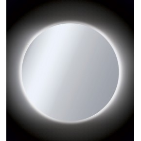 Specchio Tondo Illuminazione Perimetrale a Led 100 cm Design per Bagno