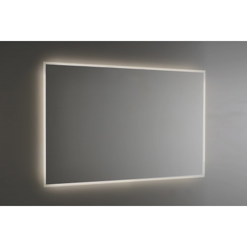 Specchio Retroilluminato Rettangolare 110x80 a Led da Parete da Bagno