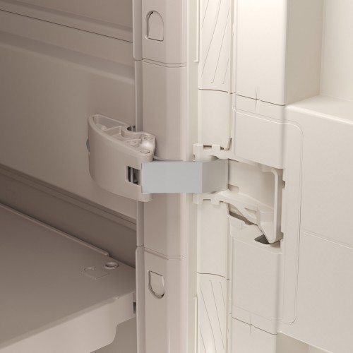 Keter Armadio da Esterno Impermeabile Basso con 1 Ripiano Resistente