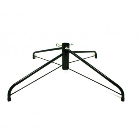 Albero di Natale Folto in PVC Verde 210 cm Realistico con Base a Croce