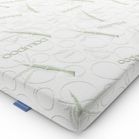 Topper in Bambu per Materasso a una Piazza Morbido Letto Singolo 80x190