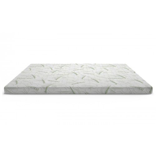 Topper Gel Memory per Materasso a una Piazza e Mezza Letto 120x190