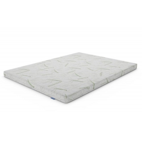 Topper Gel Memory per Materasso a una Piazza e Mezza Letto 120x190