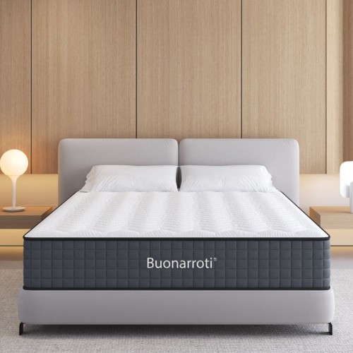 Materasso Letto Matrimoniale 140x190 a Due Piazze Memory Foam Morbido