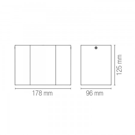 Plafoniera Rotonda Nera Lampada Intec a Soffitto Faretti Orientabili