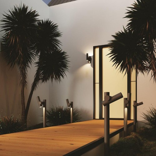 Paletto a Led Intec da Esterno Lampione con Punto Luce Direzionabile