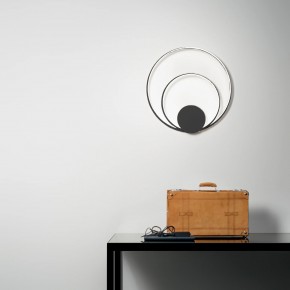 Lampada Nera Moderna a Soffitto da Interno Intec Plafoniera a LED CCT 2