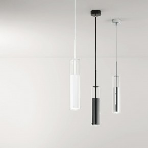 Lampadario Cromo dal Design Moderno Lampada a Sospensione da Interno 2