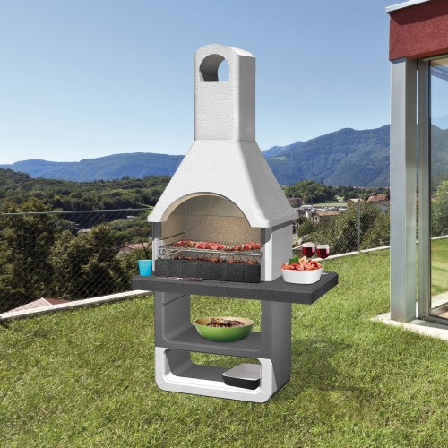 BBQ Barbecue in Muratura a Carbonella Legna Carbone | BricoShop24