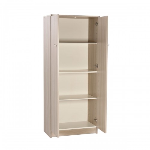 Armadio 2 Ante 150 Olmo da Ufficio Mobile con Ripiani Scarpiera Bagno Ingresso | BricoShop24