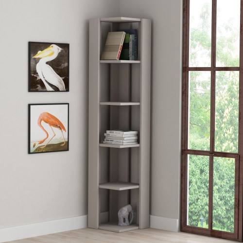 Libreria Angolare Arredamento Minimal Casa Salotto