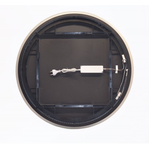 Specchio Tondo Illuminazione Perimetrale a Led 100 cm Design per Bagno