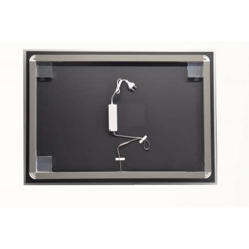 Specchio Retroilluminato da Bagno Rettangolare 100x70 a Led da Parete