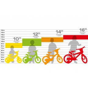 Bicicletta 12 Pollici 3 4 5 anni R88 Rotelle 1 Freno da Bambino Bici 2