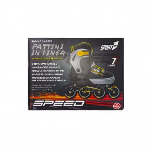 Pattini per bambini Speed taglia 35- 38 a 4 ruote in linea 2