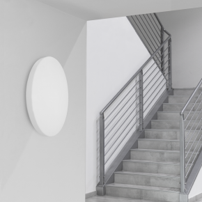 Plafoniera tonda per Interni slim Bianca a Led 2200 lumen 2
