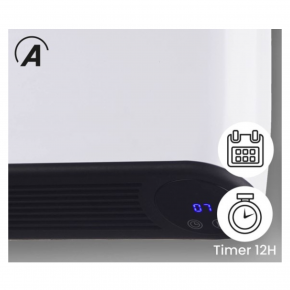 Termoconvettore Ceramico a Parete 2000W Stufetta e Ventilazione Estiva 2