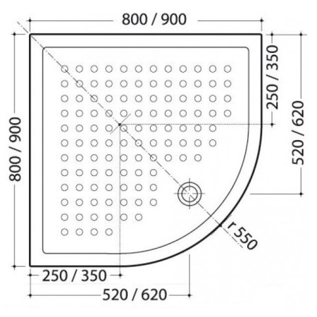 Box Doccia Tondo Semicircolare Vetro Cristallo 80x80 90x90 Angolare Scorrevole 4