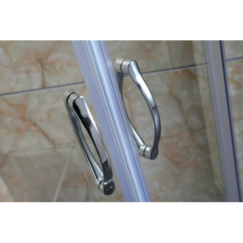 Box Doccia Tondo Semicircolare Vetro Cristallo 80x80 90x90 Angolare Scorrevole 4