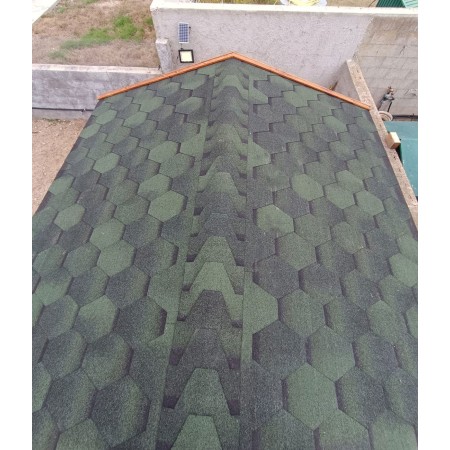Tegole Canadesi Verde Rosso Bituminose per Tetto Legno Casette Gazebo Pergole | BricoShop24