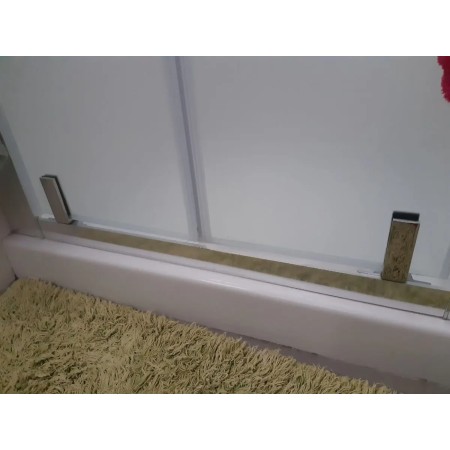 Box Doccia Angolare 2 Lati Ante Saloon Battente Parete Fissa Vetro 6 mm Opaco | BricoShop24