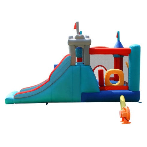 Castello gonfiabile bambini 485x320 13 attività medioevo colorato