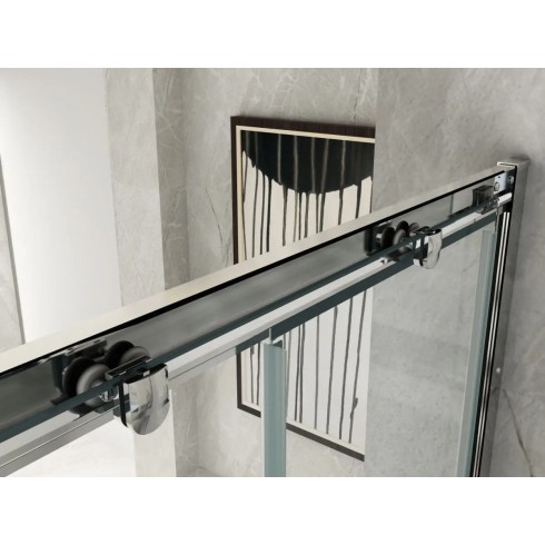 Parete Sopravasca Scorrevole in Cristallo 6 mm Box Vasca | BricoShop24