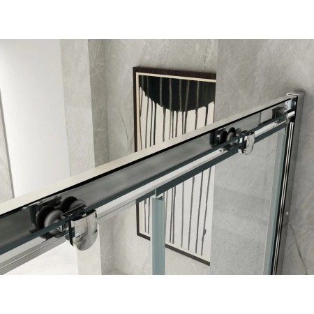 Parete Sopravasca Scorrevole in Cristallo 6 mm Box Vasca | BricoShop24