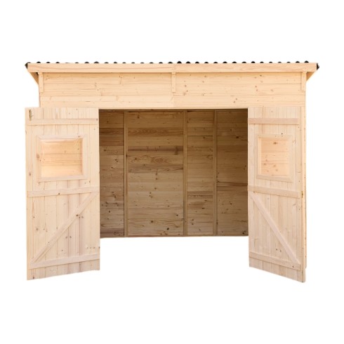 Casetta 2.8x2 in Legno Pannelli 16 mm Attrezzi Rimessa | BricoShop24