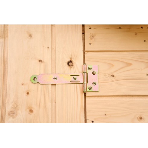 Casetta Armadio 120x60 in Legno per Attrezzi Addossata