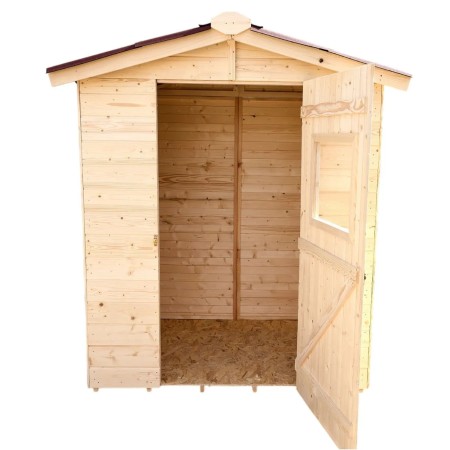Casetta in Legno con Pavimento 160x120 cm da Giardino