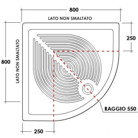 Box Doccia Semicircolare Tondo in PVC Rettangolare a Soffietto Quadrato 2 Lati | BricoShop24