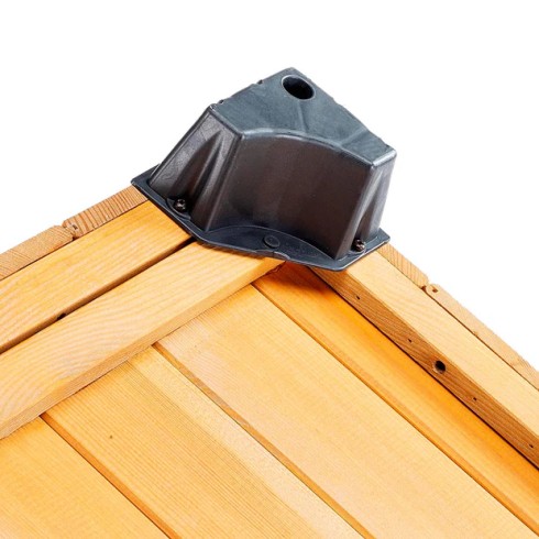 Cuccia per Cani Piccola 60,5x73,5x54,5 cm in legno da Esterno