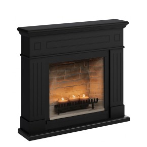 Camino da Arredo a Candele TAGU ZenFlame Larsen Nero 2