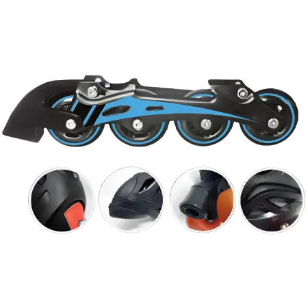 Pattini In Linea 39-42 4 Rotelle Regolabili con Freno