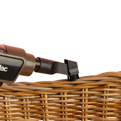 Scopa Elettrica 600W Senza Sacco con Filtro HEPA e Tubo Telescopico