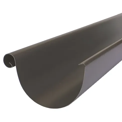 Kit C Grondaia Zincata Casette Legno Falde 260 e 300 cm con Accessori