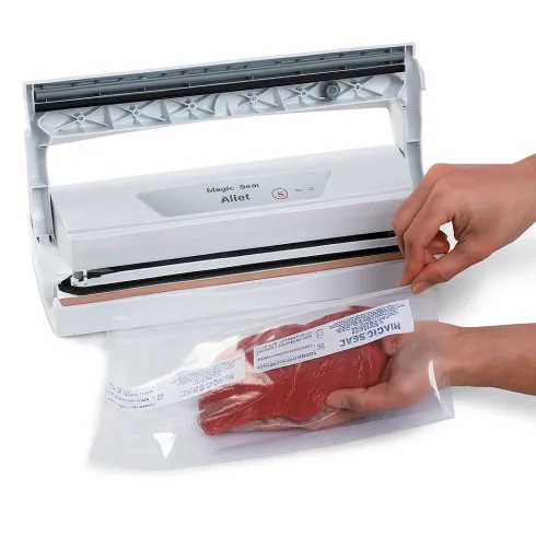 Macchina Sottovuoto 140W ABS Doppio Filtro e Vaschetta Liquidi