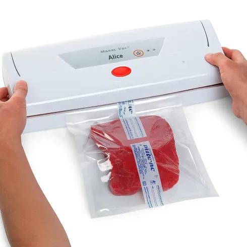 Macchina Sottovuoto 140W ABS Doppio Filtro e Vaschetta Liquidi