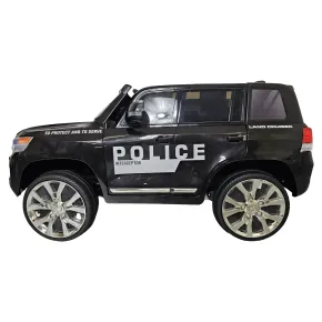 Auto Elettrica per Bambini Polizia 24V con Luci Suoni e Telecomando 2