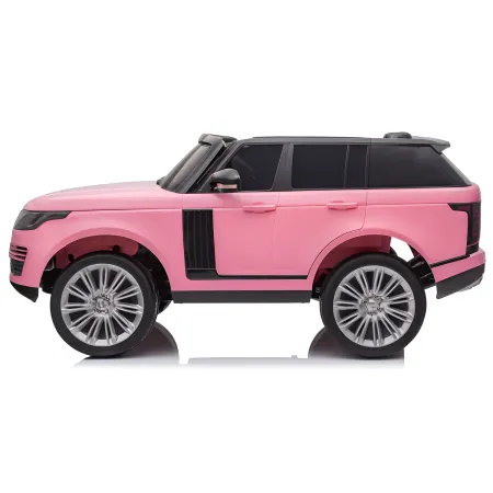 Macchinina a Batteria 12V Range Rover Full Optional Rosa Display Touch