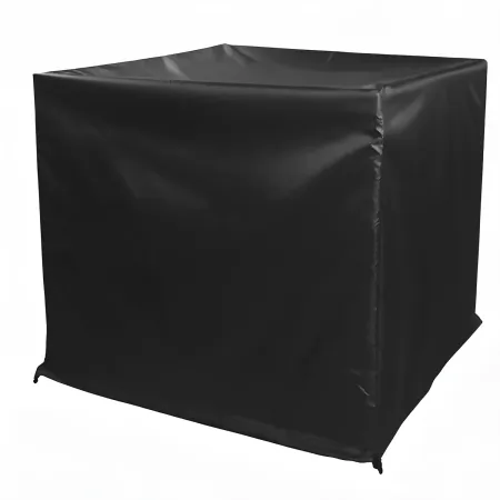 Copertura Impermeabile per Condizionatore 88x40x62 cm Poliestere Nero